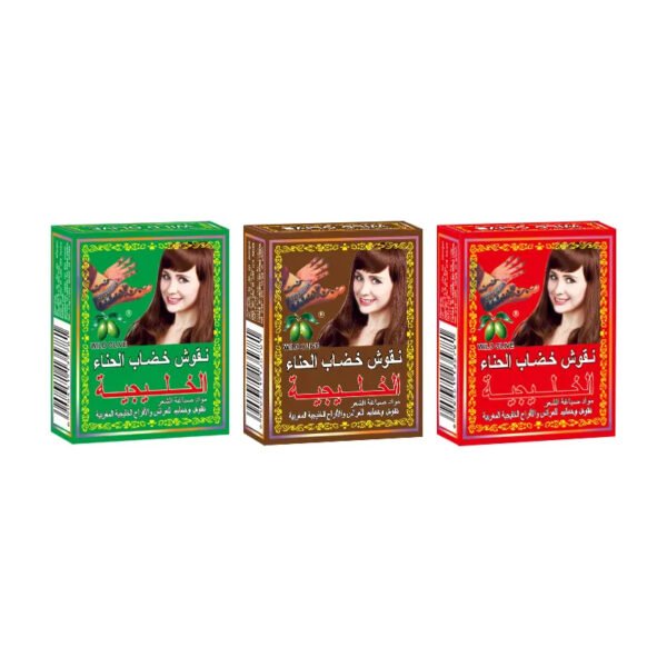 Hot Sell Natural Hair Dye Wildolive Green Box Henna Hair Dye Powder