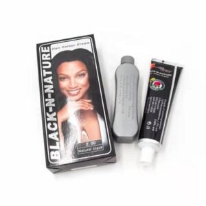 BLACK-N-NATURE HAIR DYE Nature black hair color Cream 60ml*2