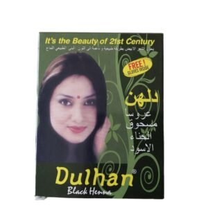 Hot Sale Dulhan natural hair dye black henna powder