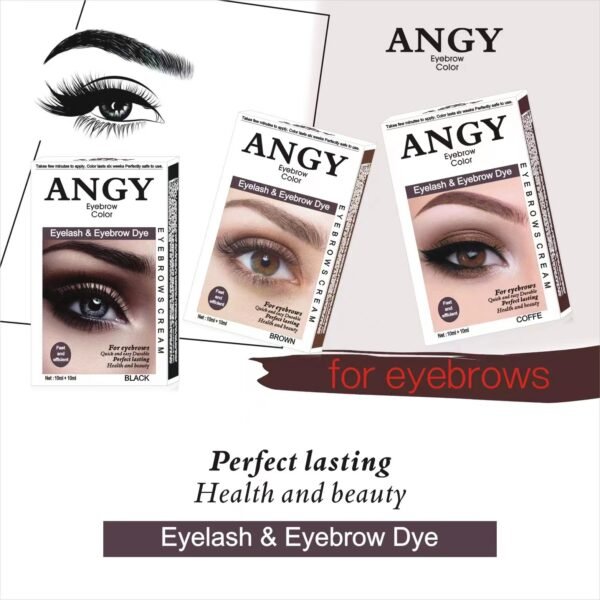 ANGY Eyebrow Coloring Cream Eyebrow Coloring Powder eye black Lasting Waterproof Eyebrow Coloring Cream