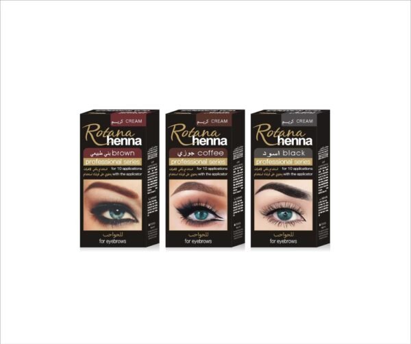 Professional Rotana henna eyebrow dye cross-border eyebrow dye eyebrow dye eye black